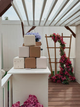 Load image into Gallery viewer, Mini Play Cubes | Floral | Pre-Order November
