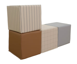 Play Cubes Set Of 4 | Smoke