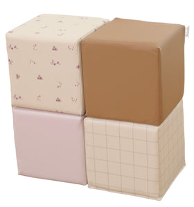 Play Cubes Set of 4 | Floral