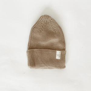 Chunky Knit Beanie | Pecan